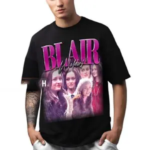 Blair Waldorf Vintage Tee 90S Retro Shirt For Fans