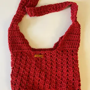 Crochet purse