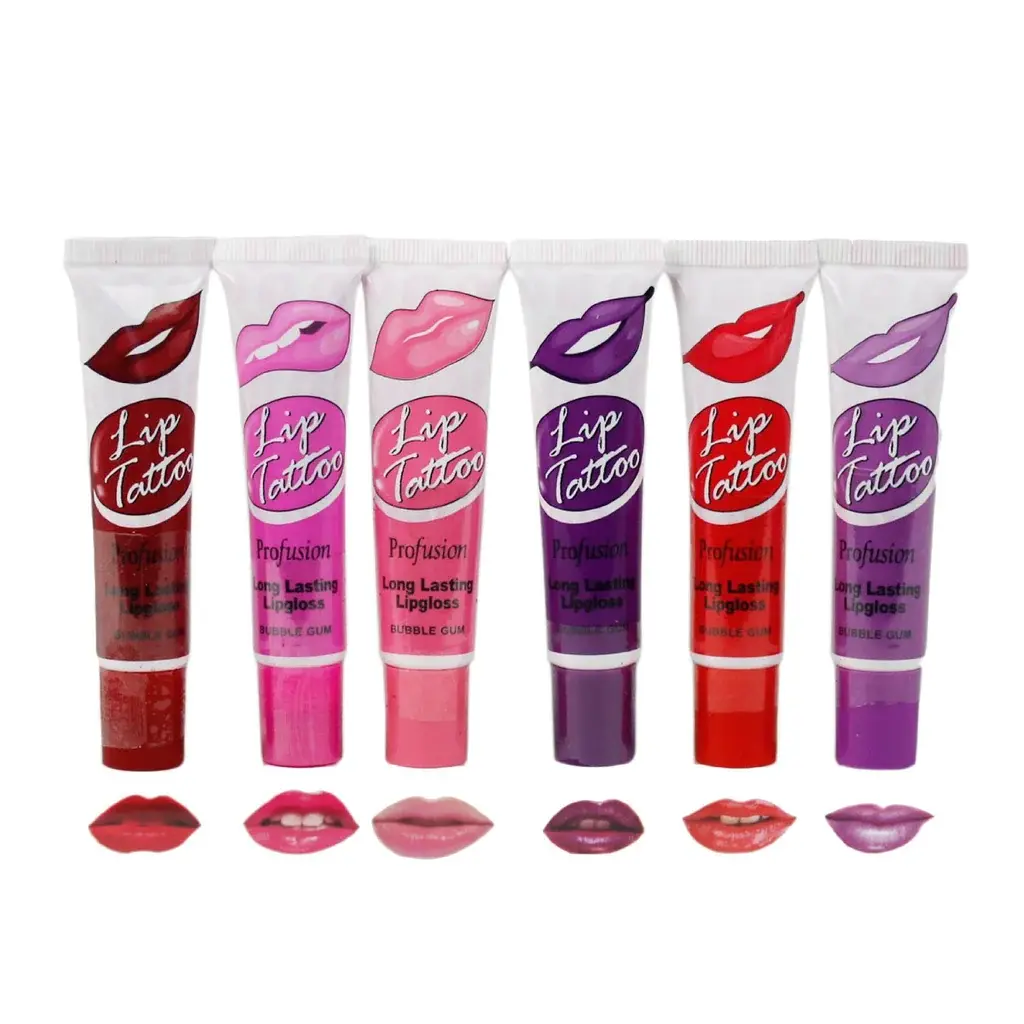 Bubble Gum Lip Gloss Lip Tattoo Lip Gloss