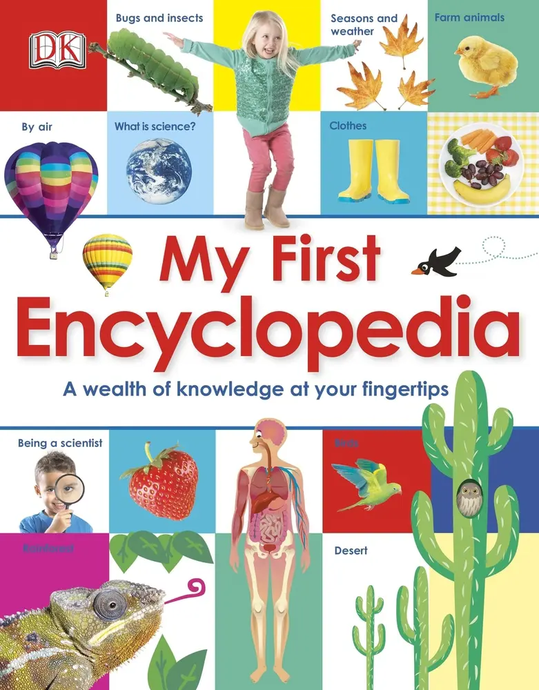 USED Book - My First Encyclopedia: A Wealth of Knowledge at Your Fingertips by DK (Hardcover) - english