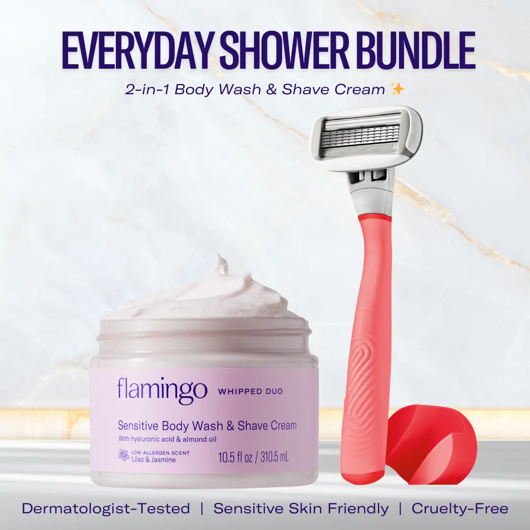 Everyday Shower Bundle: 2-in-1 Body Wash & Shave Cream with Razor and shower hook Everyday Shower Bundle: 2-in-1 Body Wash & Shave Cream with Razor and shower hook