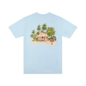 Resort Club: Beach Club Tee Light Blue