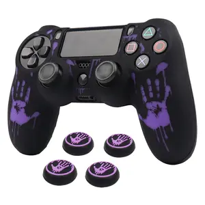Silicone Soft Controller Cover Case For PS4 Control Skin Covers Joystick Accessories for PlayStation 4 Video Gamepad Console Accessories