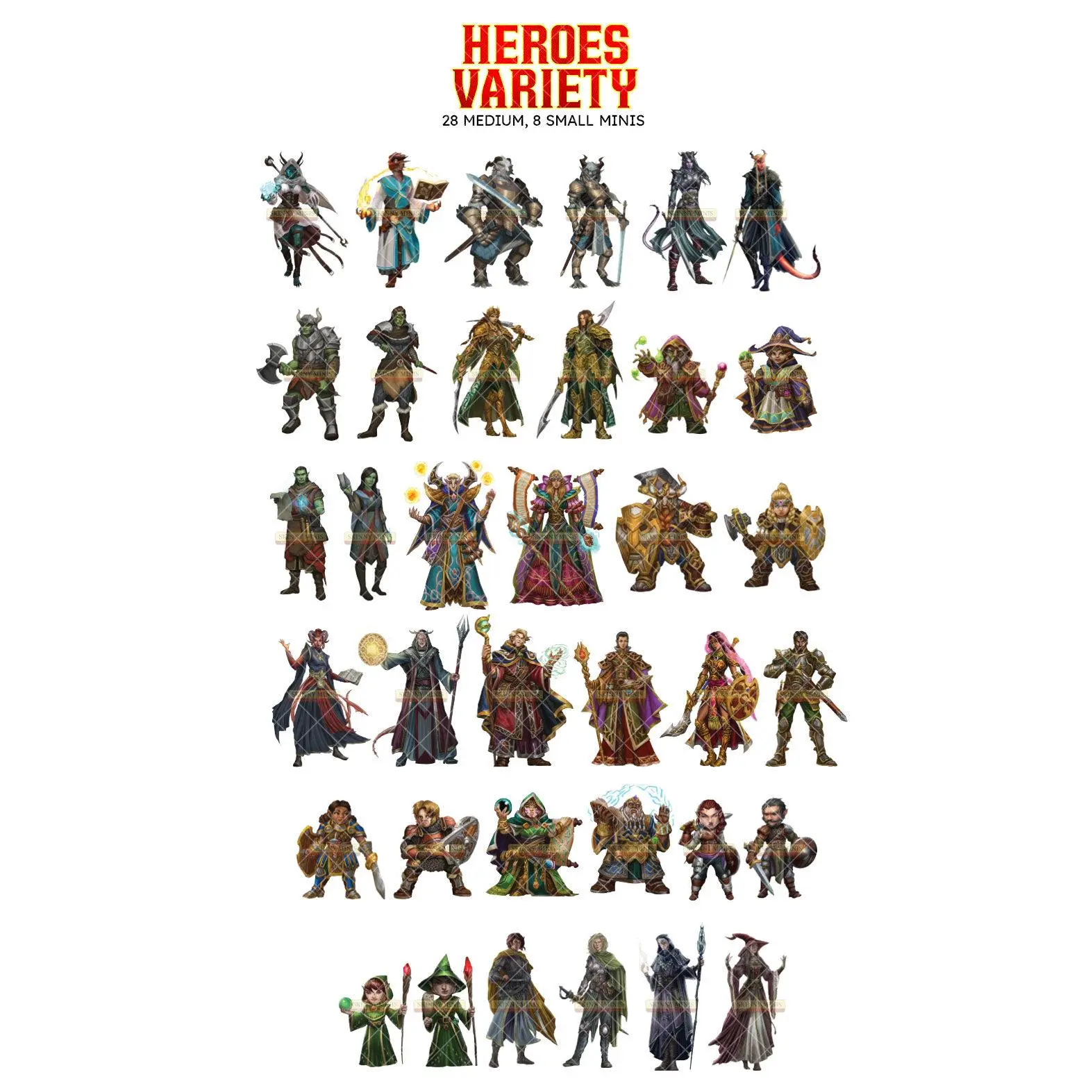 Heroes Variety