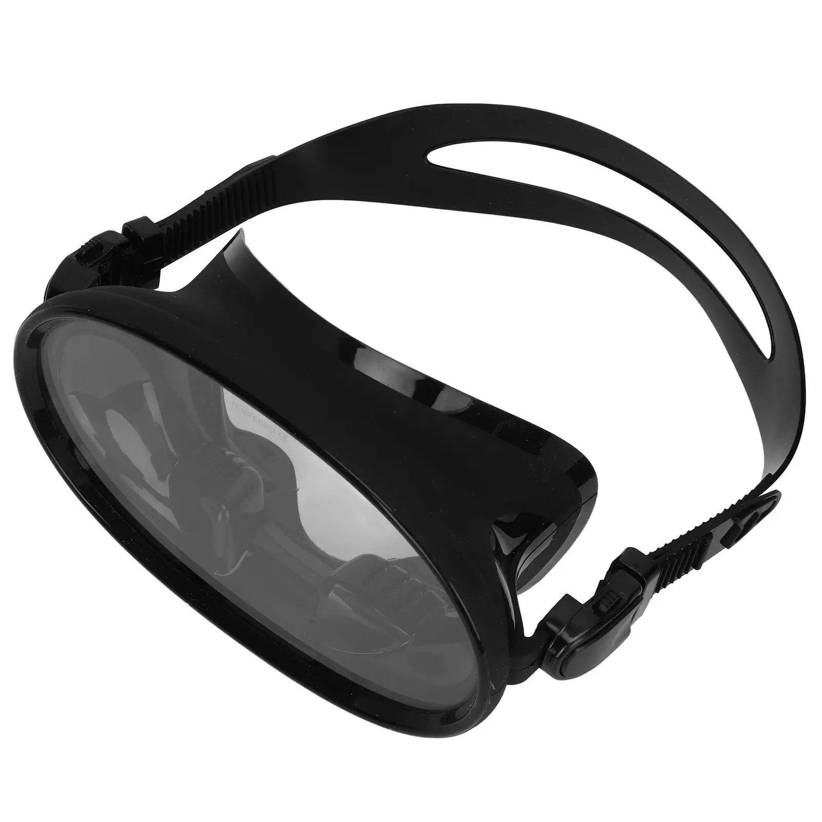 Professional Snorkeling Goggles with Nose Clip - Non-Fog Tempered Glass, Adjustable Headband, Leak-Proof Design for Men and Women, Ideal for Diving and Underwater Exploration
