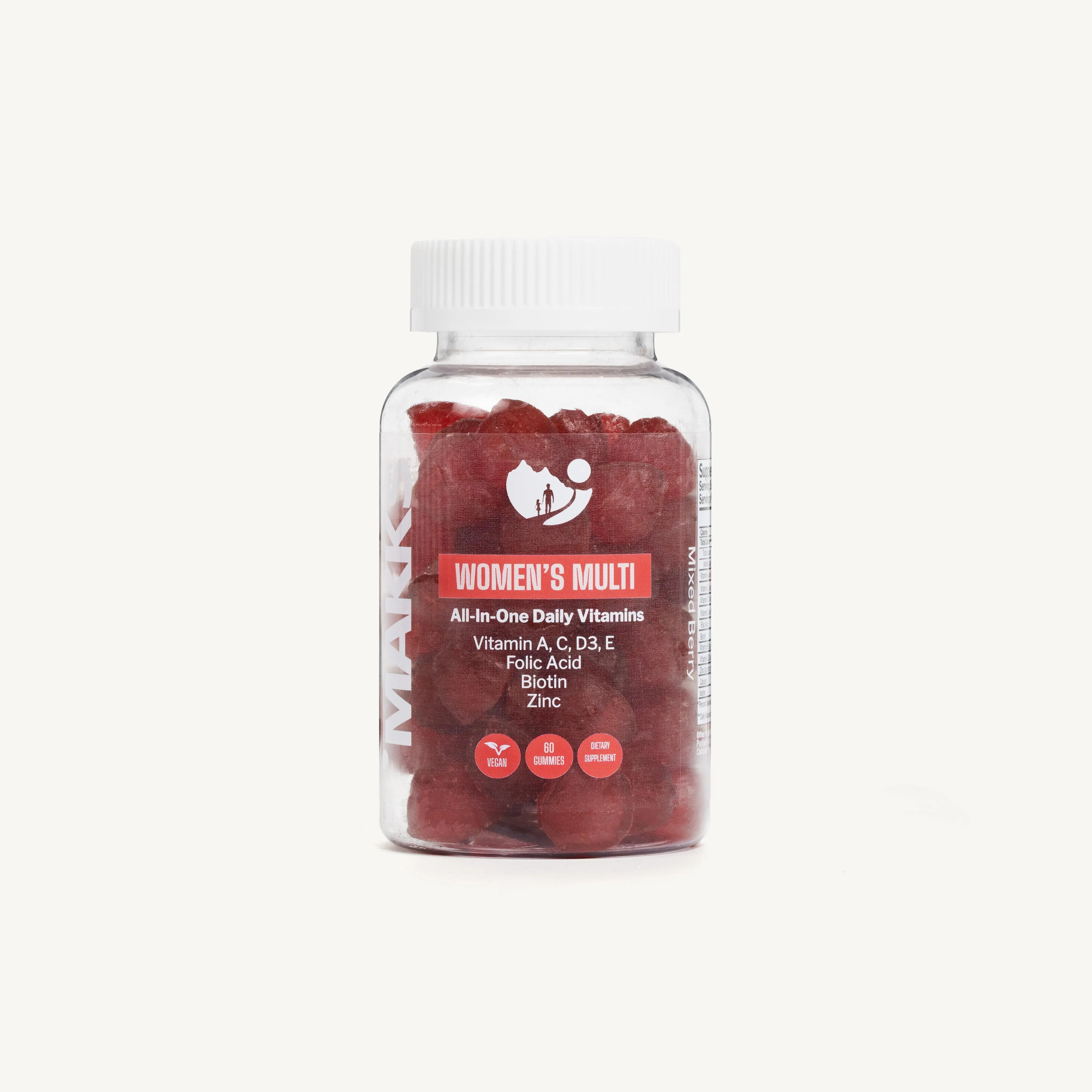 MAKKS Women’s Multivitamin Gummies – Daily Essentials Support – 60 Count