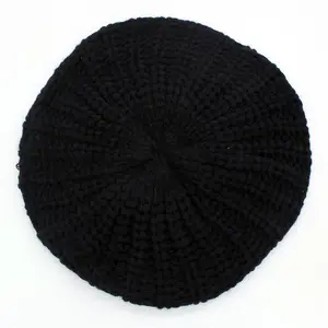 Knitted Cable Pattern Beret