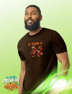 F-CAWF CLEVELAND BROWNS HUMOROUS T-SHIRT