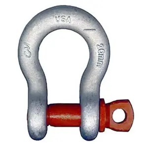 Apex Tool Group - Chain .38 in. Zinc Plated Screw Pin Anchor Shackle