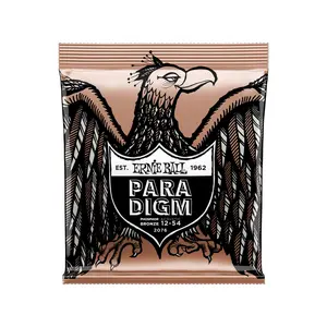 Ernie Ball Paradigm Medium Light Phosphor Bronze Acoustic Guitar Strings 12-54