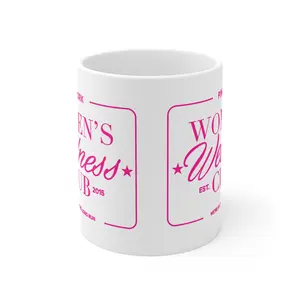 Pink Stork Women's Wellness Club | 11 oz White Mug