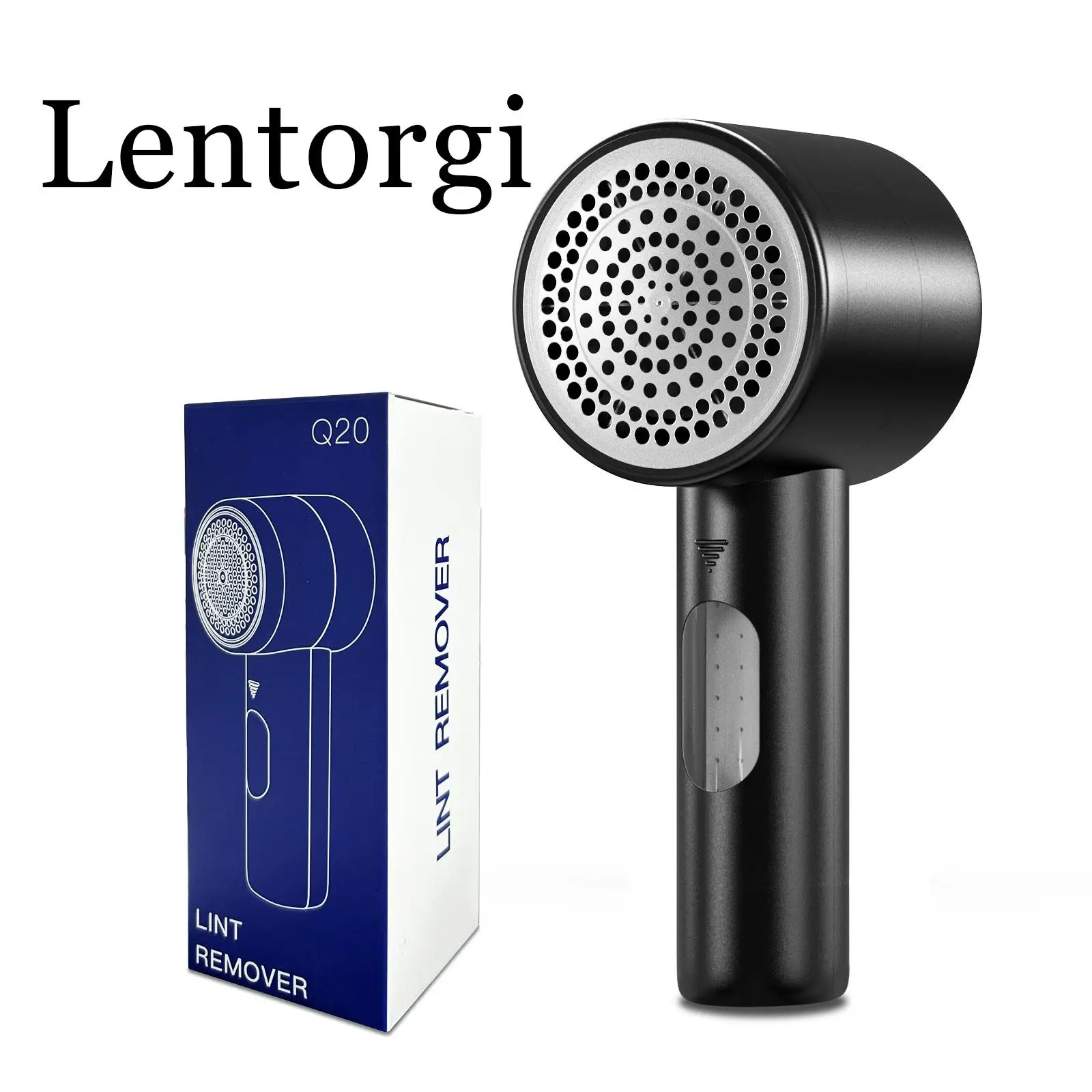 LENTORGI Fabric Shaver, Electric Lint Remover, Lint Roller, Rechargeable, for Clothing, Sweater, Sheets, Couch, Blanket, Home Use, Appliances Durable