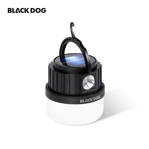 BLACKDOG Must-Have Solar Camping Lantern Ultra Bright 7 Light Modes 2400mAh Battery Long Runtime Foldable & Compact Outdoor Light for Camping Trips Night Adventures