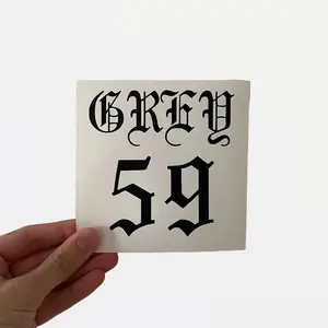 G59 Logo Vinyl Decal for Car, minimalistic, laptop decal, Trendy, car accessories, Window Sticker