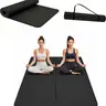 Large Yoga Mat, Various colors Yoga Mat 6x2 ft/6x4 ft with Alignment Lines ,0.4in Thick Yoga Mat, Double-Sized Yoga Mat, Extra-Wide Yoga Mat Fitness Mat,Tear-Resistant,  Thick Non-Slip Yoga Mat Exercise Mat for Home Workouts