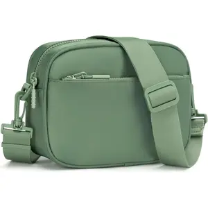 Small Crossbody Bag for Women Cute Purses Trendy Shoulder Handbags Wide Strap Cross Body Purse,  Nylon Small Crossbody Bags for Women Travel Purse, Casual Shoulder Handbag Wallet