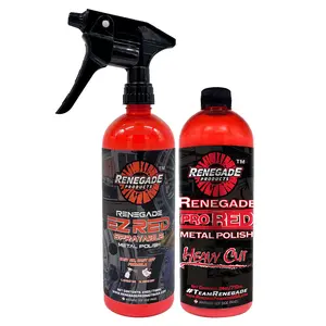 Renegade Products | Metal Maintenance Bundle – Pro Red & EZ Red Polish Kit for Aluminum, Stainless Steel & Chrome Restoration Renegade Products | Metal Maintenance Bundle – Pro Red & EZ Red Polish Kit for Aluminum, Stainless Steel & Chrome Restoration