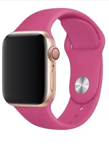 Silicone Watch Band for Apple Watch, Perfect Gift for Birthdays & Easter, Durable Sporty Style for Boys & Girls, Resin Strap