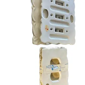 Vintage porcelain switch plates