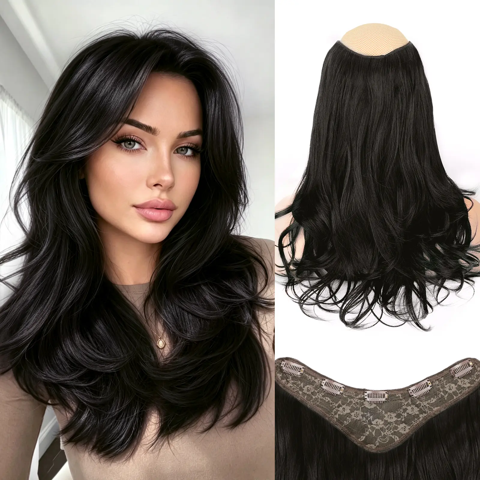 16inch-Black Brown