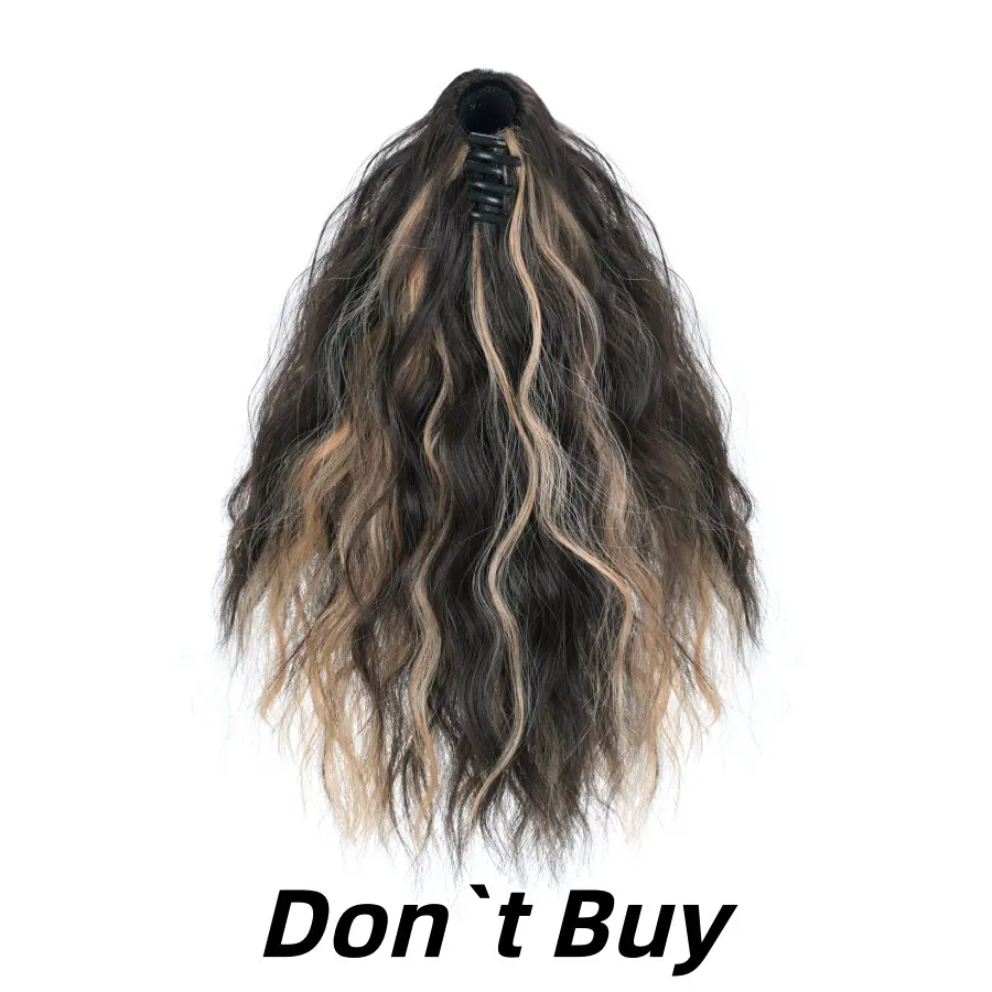 [Don'buy - How to Tie a Ponytail] Curling Tools, Hair Care, Headbands