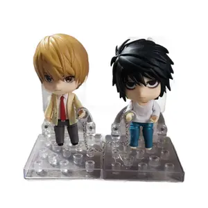 Death Note Nendoroid Action Figure Set - Light Yagami & L Characters, Classic Novelty  for Anime Collectors toy