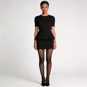 Women's High Waist Rip-Resistant Tights, Oil Shimmery Silky Nylon Pantyhose, Comfort Stretch Elastic Stockings for Daily & Dressy Wear