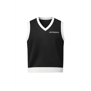 Vestments Knitted V-Neck Vest