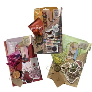 Blind Date with a Book Soft Cover Bundle - 3 Surprise Books, Bookmarks, Stickers, Facial Masks, Pens, and more book lover