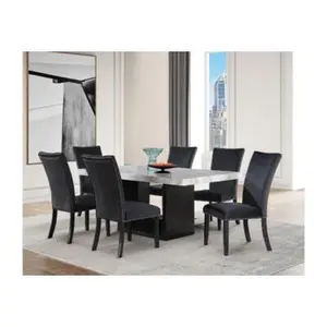Modern Dining Table Set – D02DT Table with D03DC Chairs for Stylish Homes