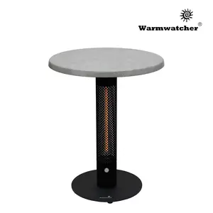 Warmwatcher Outdoor Table Heater 120V 60Hz 1500W Portable Heat Source for Patios & Patios