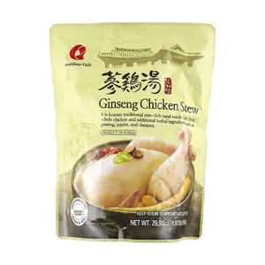 MANIKER Korean Ginseng Chicken Soup Whole Chicken 30 oz Nourishing and Rejuvenating