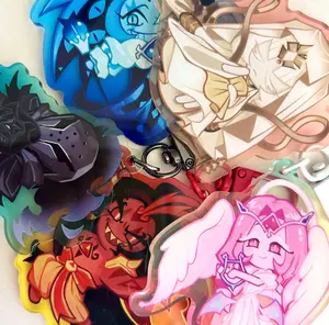 Beast Cookies Cookie Run Kingdom Acrylic Keychains, Cute, Durable, And Perfect For Bags, Keys, Or Gifts. Great For Daily Use Or As Thoughtful Little Gifts For Your Friends And Yourself.