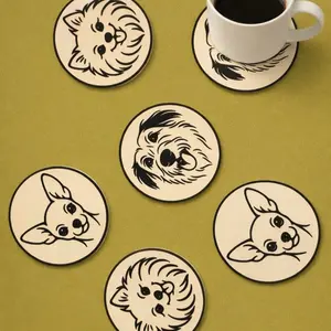 PawPrint Moments Personalized Pet Coasters