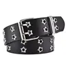 Y2K Punk Hollow Casual for Men & Women, Star Pattern Design, Trendy Fashion Accessory, Street Style Alt Belt, Belts Men, Perfect Gift Choice, Cool Belts