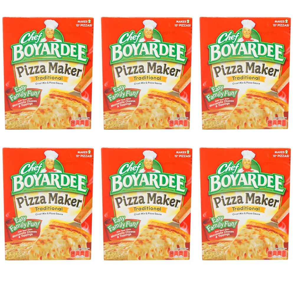 Chef Boyardee Pizza Maker – Easy Homemade Pizza Kit (31.85 oz)