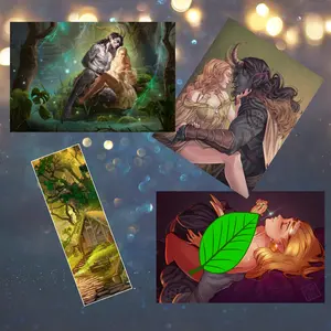 A Light So Blinding - Print Pack + Bookmark - Troll Monster Romance Art Prints