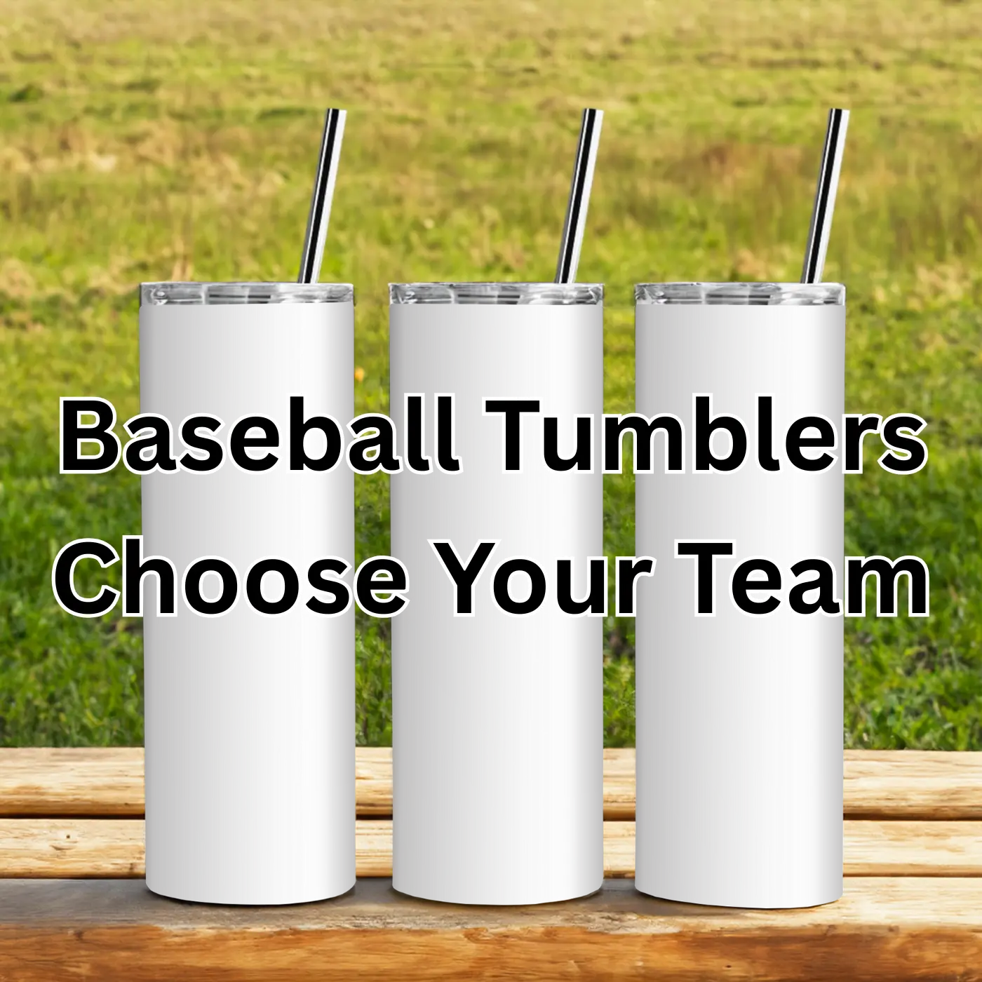 Baseball Tumblers 20oz-pick your team below