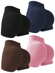 Hijesse Sport Studio Seamless High Stretch Wide Waistband Sports Shorts for Women Gym Fitness Wear Tummy Control Compression Fit SpringStatements