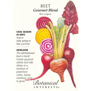 Gourmet Blend Beet Seeds - 2.5 grams - Botanical Interests