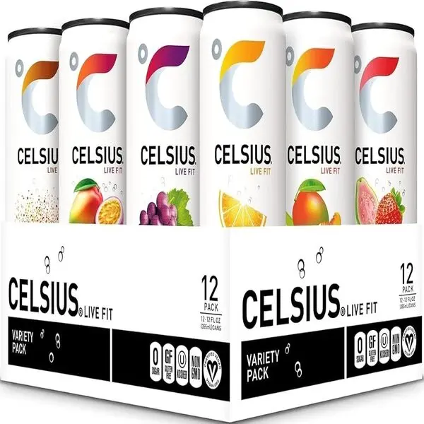 Assorted Flavors Official Variety Pack, Functional Essential Energy Drinks, 12 Fl Oz (Pack of 12)