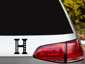 Honduras Car Decal, La H Car Sticker