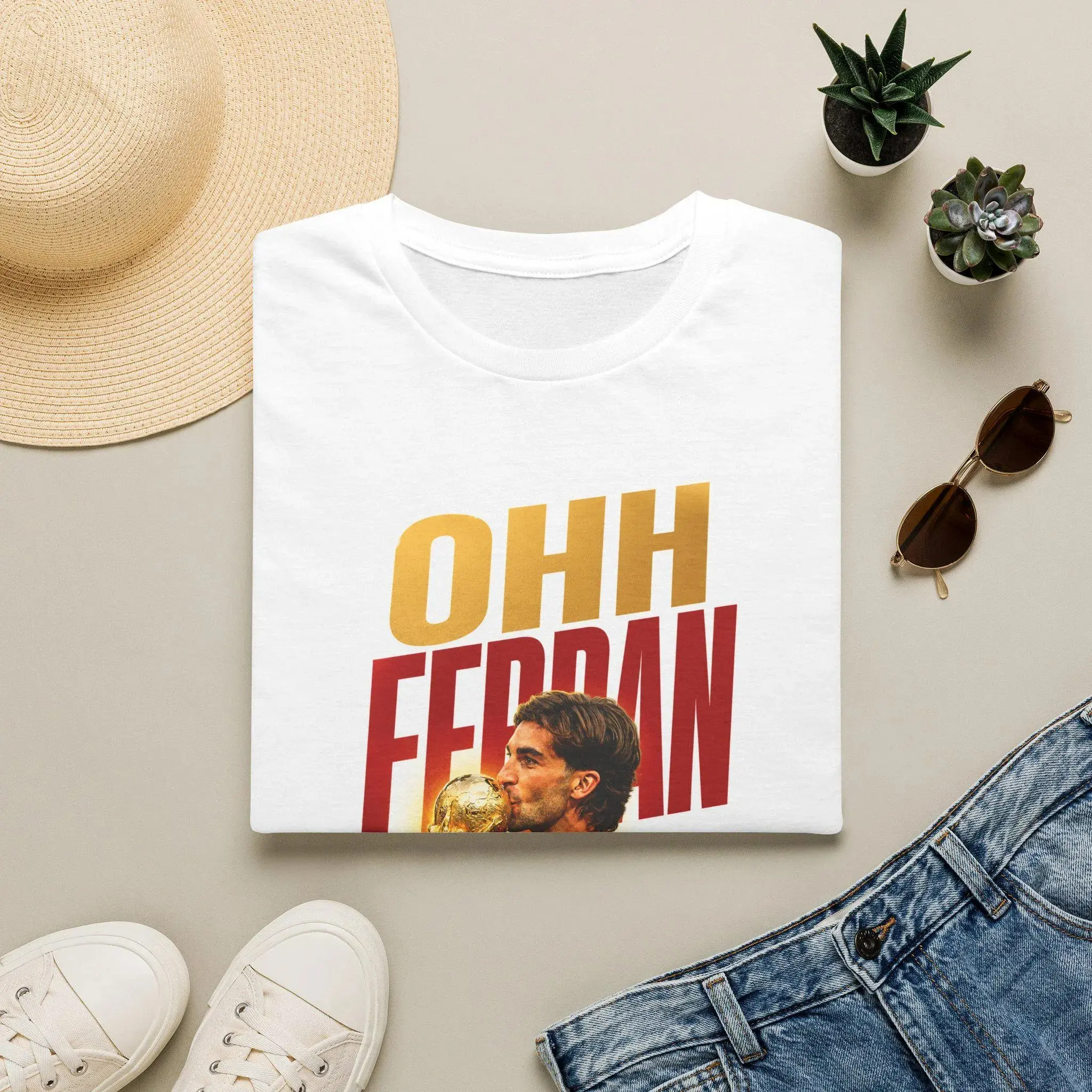 OHH Ferran T-Shirt, Ferran Trend Tee, Viral Spain Football Meme Shirt, WC 2026 Soccer Fan Gift