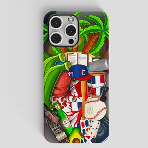 Dominican Republic Phone Case - For iPhone and Samsung ——Cellphone Smartphone Silicone Custom Shell Protective Wireless Cloth——