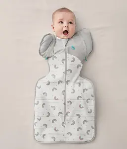 Swaddle Up™ 2-in-1 Transition Bag 2.5 TOG Cotton White Rainbow Dream