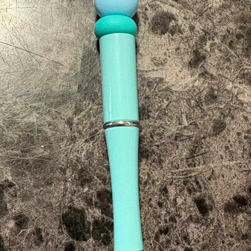 Hello kitty blue and pink beaded pen