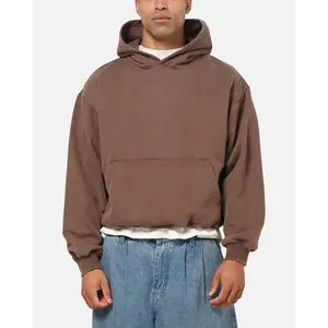American Thrift Pullover Hoodie Washed Brown