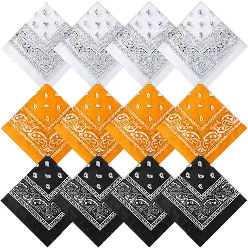 Black, Orange, White