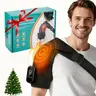 Shoulder Heating Massager, Cordless 3 Vibration Modes and 3 Heat Settings, Large Shoulder Wrap, Fits Left & Right Shoulders, Rotator Cuff Wireless Heating Pad, Rechargeable Heated Wrap, Multifunctional Heating Pad, Christmas Gift