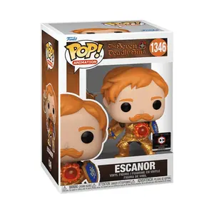 Funko Pop! The Seven Deadly Sins - Escanor (Chalice Collectibles) #1346 Exclusive Figure Metallic